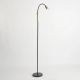 Lampadare - Lampa de podea cu spot mini GU10 Ciara negru, auriu