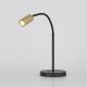 Lampi birou - Lampa de masa cu spot mini GU10 Ciara negru, auriu