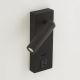Aplice cu Spot - Aplica cu spot directionabil Marlow USB, negru