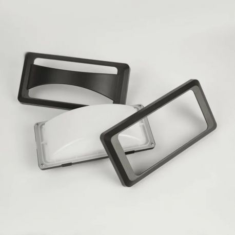 Aplice - Aplica perete exterior IP65, 2 capace decorative Chiba