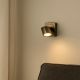 Aplice cu Spot - Aplica perete cu 1 spot directionabil Moon Switc, bronz