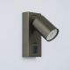 Aplice cu Spot - Aplica perete cu 1 spot directionabil Moon USB Switc, bronz