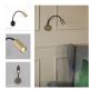 Aplice cu Spot - Aplica cu Reader LED Ciara, bronz