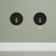 Iluminat pentru baie - Mini Spot LED incastrabil ambiental IP65 Pyrenees, negru 2700K