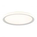 Plafoniera LED design circular DOBLE alb 50cm