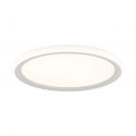 Plafoniera LED design circular DOBLE alb 40cm