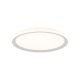 Plafoniera LED design circular DOBLE alb 30cm
