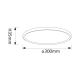 Plafoniere - Plafoniera LED design circular DOBLE alb 30cm