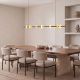 Lustra LED suspendata decorativa SOL Alabaster