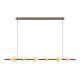 Pendule, Lustre suspendate - Lustra LED suspendata decorativa SOL Alabaster