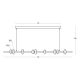 Pendule, Lustre suspendate - Lustra LED suspendata decorativa SOL Alabaster