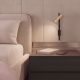 Aplice cu Spot - Aplica LED stil modern Senta Bar negru/auriu