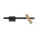 Aplice cu Spot - Aplica LED stil modern Senta Bar negru/auriu