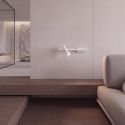 Aplica LED stil modern Senta Bar alba