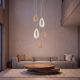 Pendule, Lustre suspendate - Lustra/Pendul design decorativ GIVA pink bej
