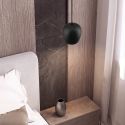 Lustra/Pendul design decorativ BELLA negru