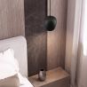 Lustra/Pendul design decorativ BELLA negru
