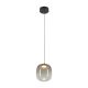 Pendule, Lustre suspendate - Lustra/Pendul LED design decorativ VITRO maro/negru