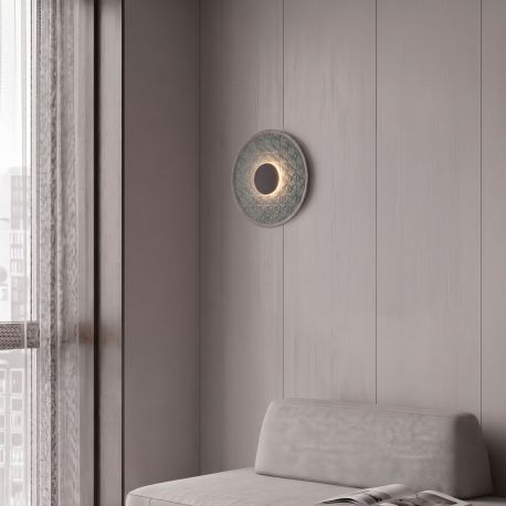 Aplice, corpuri de iluminat pentru pereti - Aplica LED acustica SONA gri/negru