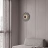 Aplica LED acustica SONA gri/negru