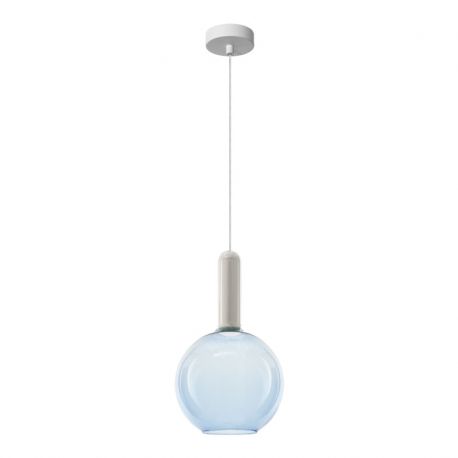 Pendule, Lustre suspendate - Pendul LED design decorativ LIORA albastru clar/alb
