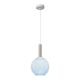 Pendule, Lustre suspendate - Pendul LED design decorativ LIORA albastru clar/alb