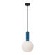 Pendule, Lustre suspendate - Pendul design decorativ POSSA portelan blue