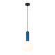 Pendule, Lustre suspendate - Pendul design decorativ POSSA portelan blue