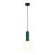 Pendule, Lustre suspendate - Pendul design decorativ POSSA portelan verde