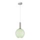 Pendul LED design decorativ LIORA verde clar/alb