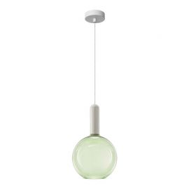 Pendule, Lustre suspendate - Pendul LED design decorativ LIORA verde clar/alb