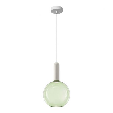 Pendule, Lustre suspendate - Pendul LED design decorativ LIORA verde clar/alb
