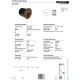 Spoturi - Spot LED incastrabil scari exterior IP65 NOOK cafeniu