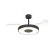 Lustre cu ventilator - Lustra LED cu Ventilator tavan smart sistem TUYA si telecomanda COIN negru