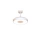 Lustre cu ventilator - Lustra LED cu Ventilator tavan smart sistem TUYA si telecomanda COIN alb