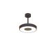 Lustre cu ventilator - Lustra LED cu Ventilator tavan smart sistem TUYA si telecomanda COIN negru