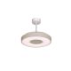 Lustre cu ventilator - Lustra LED cu ventilator si telecomanda COIN M bej