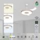 Lustre cu ventilator - Lustra LED cu ventilator si telecomanda COIN M bej
