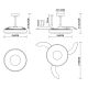 Lustre cu ventilator - Lustra LED cu ventilator si telecomanda COIN M bej