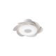 Lustre cu ventilator - Lustra LED cu ventilator si telecomanda FLOWER alb