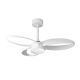 Lustre cu ventilator - Lustra LED cu ventilator si telecomanda INFINITY alb