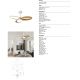 Lustre cu ventilator - Lustra LED cu ventilator si telecomanda INFINITY alb/lemn