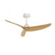 Lustre cu ventilator - Ventilator tavan cu telecomanda IP44 IPANEMA L alb/lemn