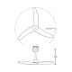 Lustre cu ventilator - Ventilator tavan cu telecomanda IP44 IPANEMA L alb/lemn