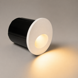 Spoturi - Spot LED incastrabil scari exterior IP65 NOOK alb