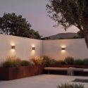 Aplica LED iluminat ambiental exterior IP65 COVE 2x3W cafenie