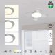 Lustre cu ventilator - Lustra LED cu Ventilator si telecomanda ALOHA II alb