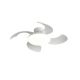 Lustre cu ventilator - Lustra LED cu Ventilator si telecomanda ALOHA II alb