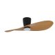 Lustre cu ventilator - Lustra LED cu Ventilator si telecomanda SURFER negru/ lemn