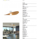 Lustre cu ventilator - Lustra LED cu Ventilator si telecomanda SURFER alb/ lemn